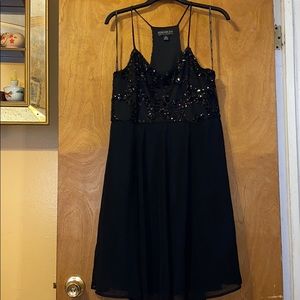 Black Racer Back Dress